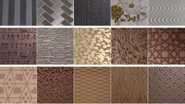 仿木紋不銹鋼板工藝！