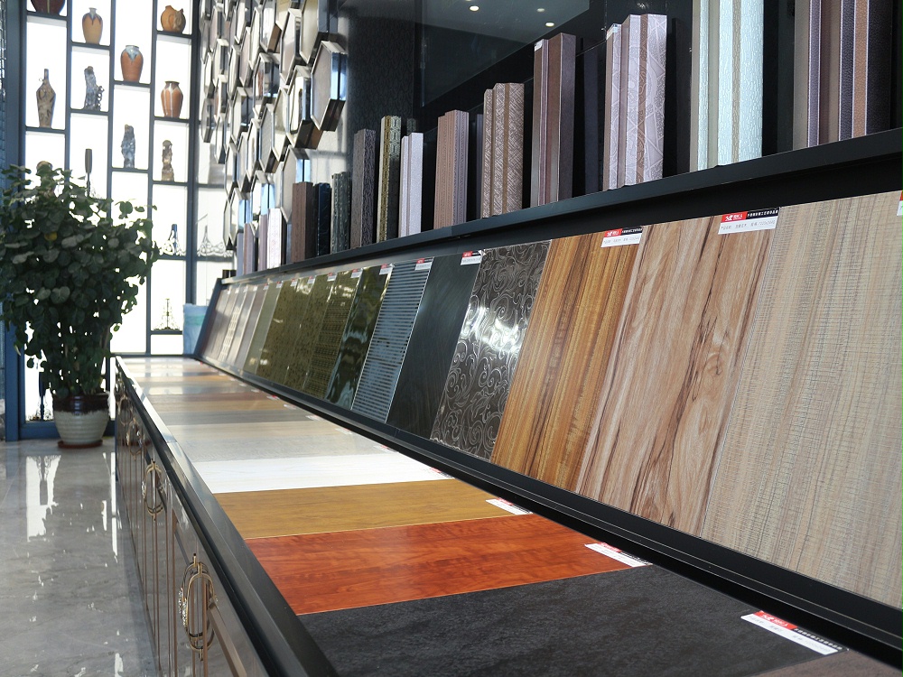 拉絲無指紋 不銹鋼裝飾板展廳